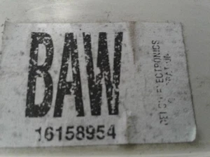 Cuadro de instrumentos velocímetro Buick Electra 1988 39 k millas 16158954 - Imagen 1 de 4