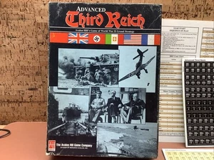 Avalon Hill WWII Advanced Third Reich Box - UNPUNCHED - Bild 1 von 6