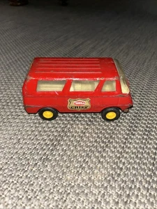 Tiny Tonka Red Fire Chief Van - Picture 1 of 5
