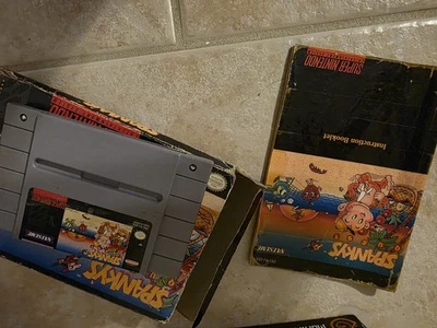 Spanky's Quest Super Nintendo SNES With Manual And Original Box And Game - Image 1 of 4