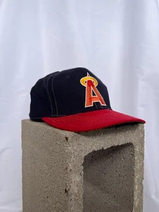 Vintage 80's Anaheim Angels Sports Specialties Fitted Hat Pro Wool Cap - Size 7 - Picture 1 of 3