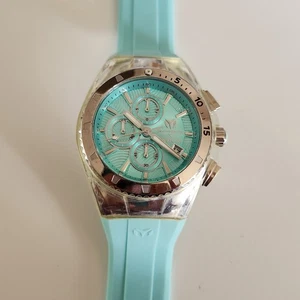TechnoMarine X Invicta Five Elements AIR Men's Watch 122001 Turquoise - Picture 1 of 12