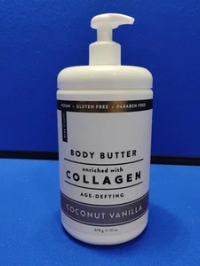 HOME & BODY Age-Defying COLLAGEN BODY BUTTER Coconut Vanilla Supple Skin - Bild 1 von 5