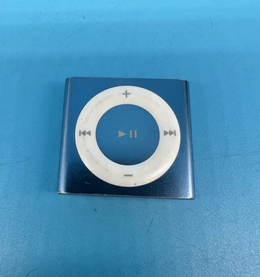 Apple iPod Shuffle 4th Generation A1373 MP3 Player, Blue - Tested - Image 1 of 4