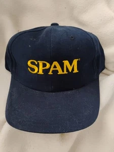 Yupoong Spam Dark Blue Snapback Cap NWOT KOREA - Picture 1 of 5