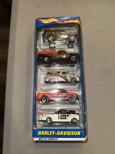 Hot Wheels Mattel Wheels Five Pack Harley Davidson Trucks - Picture 1 of 2