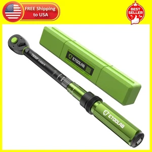 3/8-Inch Drive Click Torque Wrench - 5-50Ft-Lb/5-69.4Nm, Dual-Direction Adjustab - Picture 1 of 8
