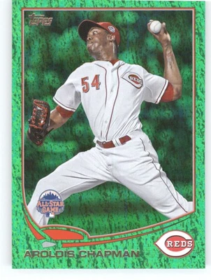 2013 Topps Update #US286 Aroldis Chapman Emerald - Image 1 of 2