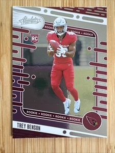 2024 Panini Absolute - Rookies #161 Trey Benson (RC) Cardinals - Bild 1 von 2
