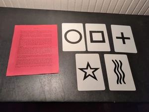ESP TEST - Jumbo Card Prediction Magic Trick Mentalism - Picture 1 of 4