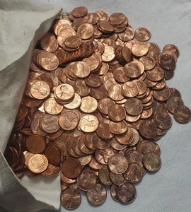 Lot of (10) BU Rolls (500) 1978 P Uncirculated Lincoln Memorial Cents - Picture 1 of 4