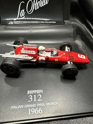 IXO HOT WHEELS FERRARI 312 V6 F1 1966 #6 GANADOR SCARFIOTTI GP MONZA EN CAJA 1/43 Foto 1 de 4
