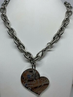 COLLANA DONNA GUESS COLLEZIONE ACCIAIO USN80906 NUOVA!! -20% OFF - Immagine 1 di 4