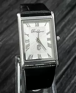 Pierre Lucerne SQ Mens Tank Watch Wave Roman Dial - Picture 1 of 13