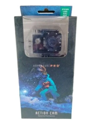 Adventure Pro Waterproof Action Cam 2” LCD Photo Video Micro SD 5 Mega Pixel 720 - Image 1 of 4