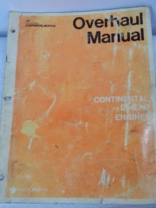 Manual de libro de motores de cabeza en L Teledyne Continental Motors automotriz vintage 1972 - Imagen 1 de 11