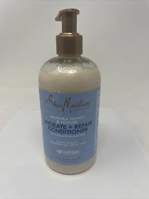 Shea Moisture Manuka HONEY & YOGURT Hydrate + Repair Conditioner 13 Oz Pump New - Image 1 of 4