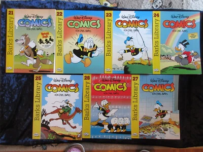 Barks Library Walt Disney Comics Band 21 bis 27 Ehapa Verlag - Bild 1 von 4