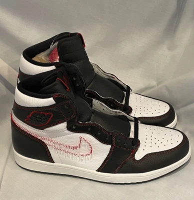 Jordan 1 Retro Alto OG Defiant Para Hombres 13 Negro Tour Amarillo Blanco CD6579 071 Foto 1 de 4