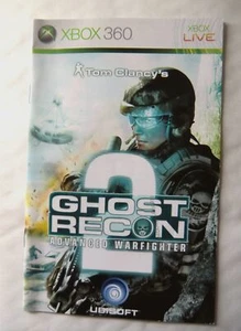 55055 Anleitung - Ghost Recon Advanced Warfighter 2 - Microsoft Xbox 3 - Bild 1 von 1