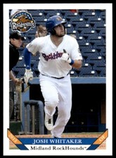 2015 Grandstand Midland RockHounds Josh Whitaker Midland Rockhounds #NNO