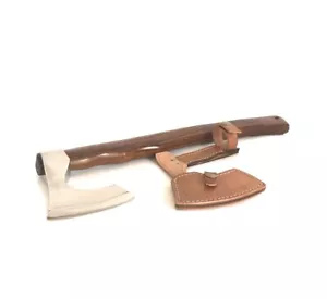 CUSTOM HANDMADE Art STEEL WOOD Throwing Axe HATCHET TOMAHAWK Knife - Picture 1 of 7
