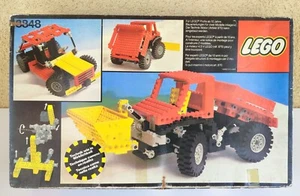 8848 LEGO  VINTAGE INCOMPLETO BOX ISTRUZIONI PEZZI INCOMPLETO 1981 CAMION ROSSO  - Foto 1 di 6