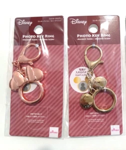 Disney, photo key ring, Mickey icon/Minnie icon, set of 2, zinc alloy, steel - Picture 1 of 3