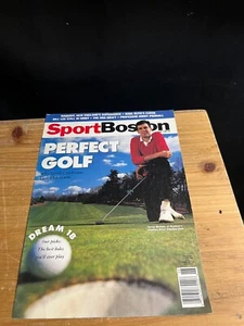 1990 VINTAGE 8X11 BOSTON MAGAZINE COVER ONLY!! +WITH CELTICS KEVIN McHALE GOLF - Picture 1 of 1