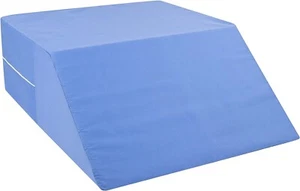 Elevated Leg Pillow Foam Bed Wedge Back Rest Cushion Support Knee Pain Relief - Picture 1 of 4