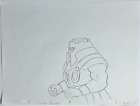 He-Man Motu Animation Production Cel Drawing: Ram Man - 2471