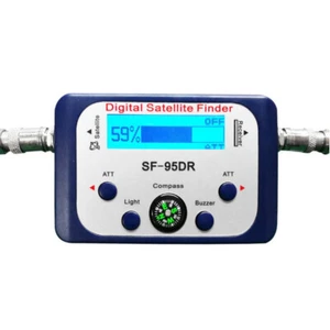Buscador digital LCD satelital probador de enlace satelital medidor receptor de señal de televisión buscador satelital - Imagen 1 de 7