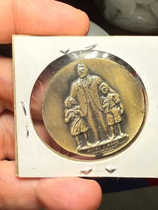 1913-1938 Loyal Order of Mooseheart Silver Anniversary Issued Medal - Bild 1 von 2