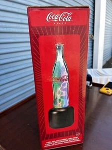 Coca Cola Coke Bottle Caps Bubbler Lava Type Lamp Light 21" Box Large Electric - Picture 1 of 5