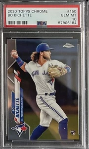 2020 Topps Chrome Bo Bichette #150 Rookie PSA 10 Toronto Blue Jays! #219 - Picture 1 of 1