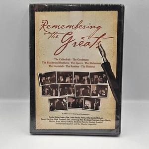 Remembering The Greats DVD Gospel Cathedrals Goodmans Imperials Rambos BRAND NEW - Foto 1 di 3