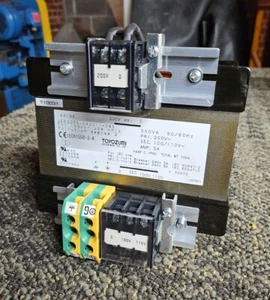 UEE0055-042011-04S Toyozumi 550VA 200V Pri 100/110V Sec Control Transformer  - Picture 1 of 1