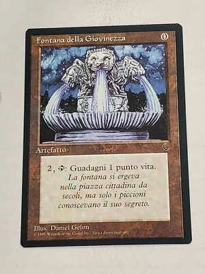 MTG Fountain of Youth (Italian Dark/Artifact/U) - BGM - Image 1 of 2