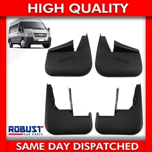 FOR FORD TRANSIT MK6 MK7 MUDFLAPS GUARD 4X SET FRONT & REAR MUD FLAP (2000-2014) - Picture 1 of 14