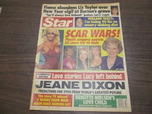 Star Tabloid Jan 16 1990 Loni Anderson Betty White Liz Taylor, Brigitte Nielsen - Foto 1 di 4