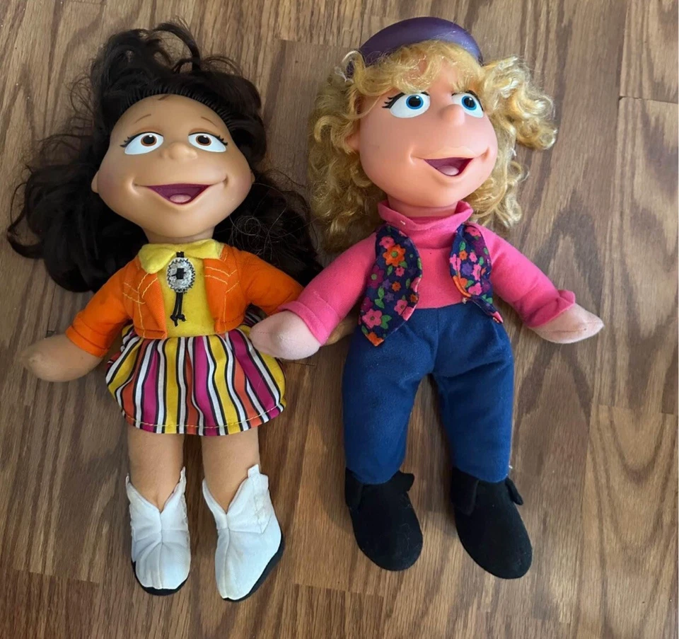 Muñecas de peluche vintage The Puzzle Place Foto 1 de 1