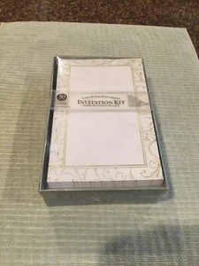 Gartner Wine Maroon Wedding Invitation Kit 50 Ct Invite Response Cards Envelopes - Picture 1 of 1