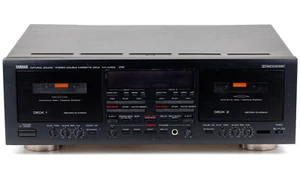 Yamaha KX-W952 Doble Cassette Deck Negro 1. KX-W952 - Imagen 1 de 4