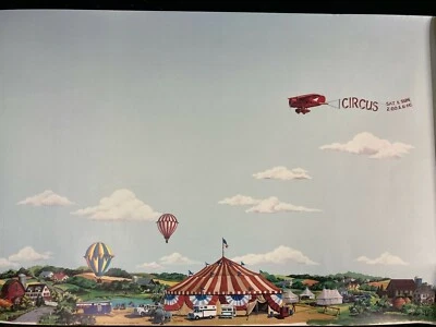 1992 COUNTRY CIRCUS POSTER, INTERNATIONAL HOBBY CORP 24X36 - Image 1 of 4