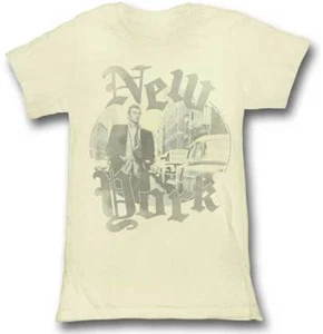 James Dean 1950's Icon New York City Streets 1955 Womans Fitted T Shirt - Bild 1 von 3