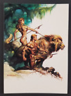 Leo Man &amp; Woman Lion 1992 Fantasy Art Boris Vallejo Card #23 (NM)