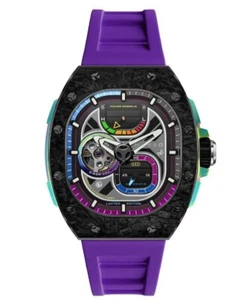 Nubeo Viper Automatic Limited Edition Indigo Men's Watch NB-6105-06 NEW - Picture 1 of 17