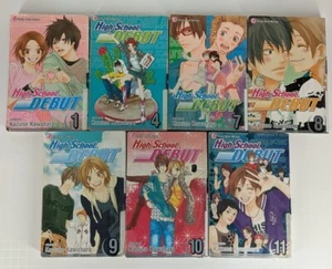High School Debut Vol #1 4 7-11~English Manga Lot 7 PB~Kazune Kawahara - Picture 1 of 4