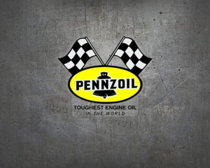 Adesivo Pennzoil Racing - Oldschool Hot Rat Rod MOPAR V8 Muscle Car Sticker - Foto 1 di 1