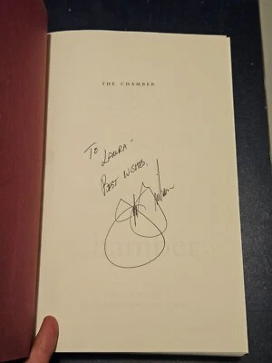 SIGNED John Grisham THE CHAMBER 1st Edition/1st Printing Fine/Fine Hardcover - Image 1 of 4